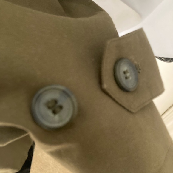 Bill Blass Men’s overcoat with zip out liner in forest green - size 46 - cool - Picture 4 of 8